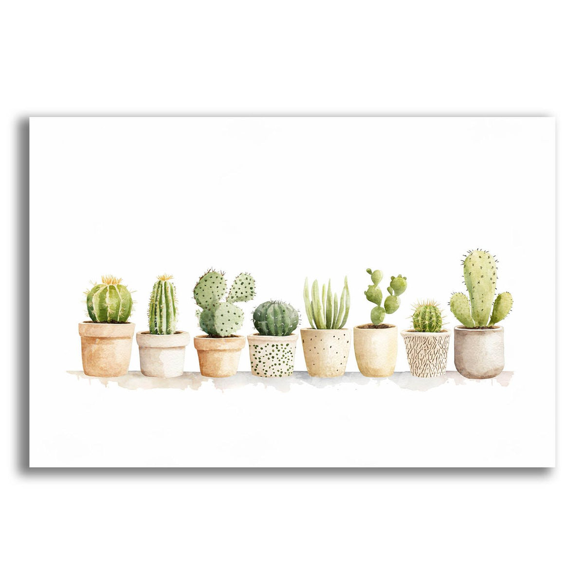 Cacti In Ceramic by Svetlana Aleynikova acrylic glass wall art