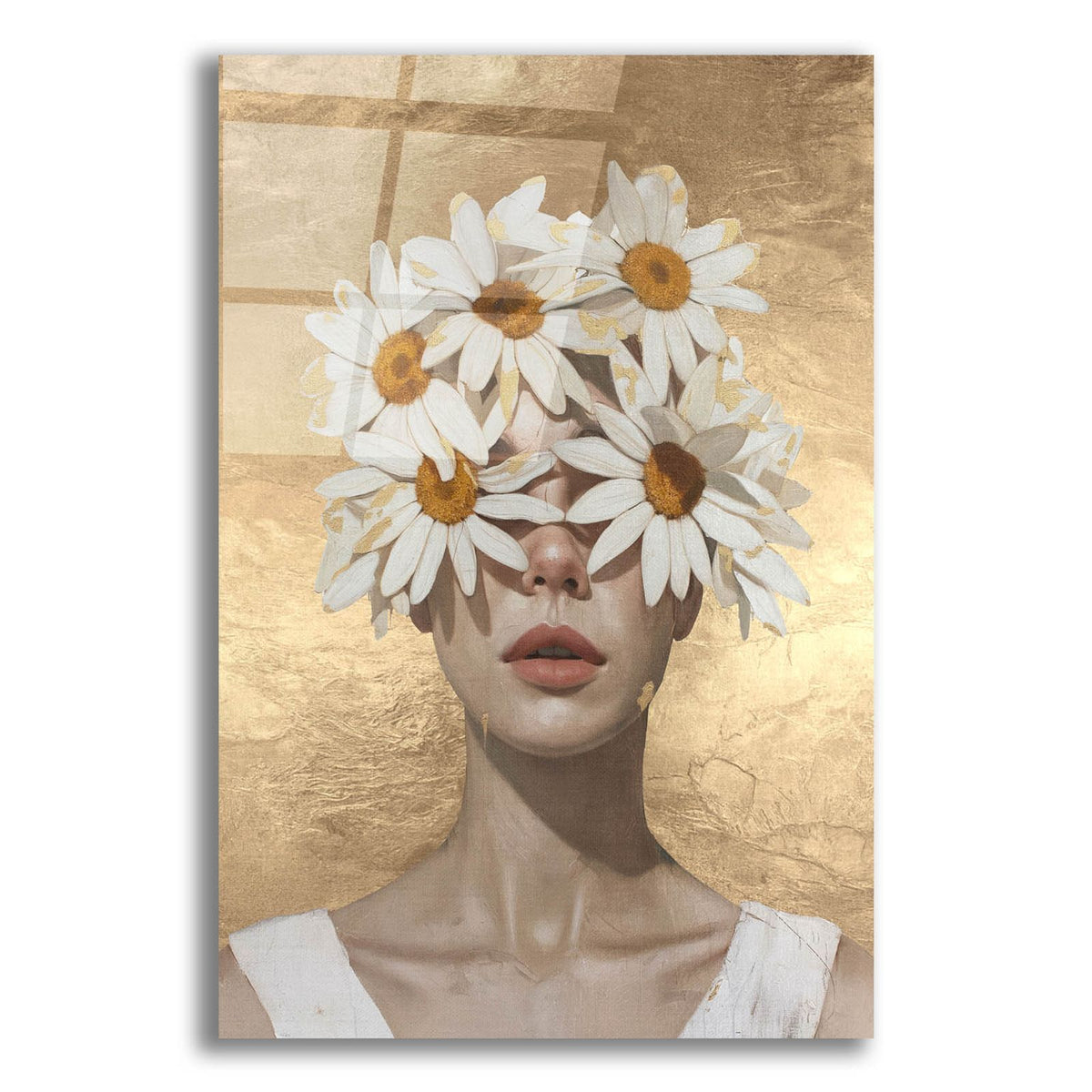 Chamomile Lady by Svetlana Aleynikova acrylic glass wall art