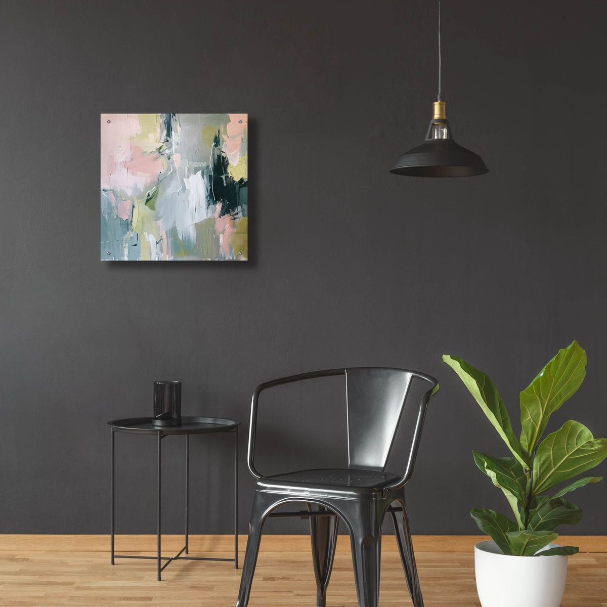 Chaotic Room by Svetlana Aleynikova - 24x24 acrylic wall art in a room