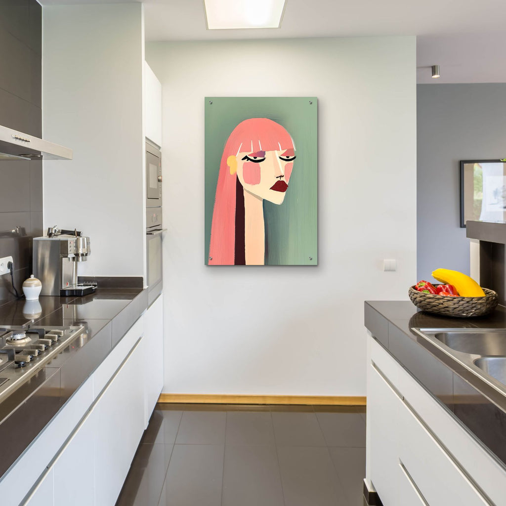 Chic In Pink by Svetlana Aleynikova - 24x36 acrylic wall art in a room