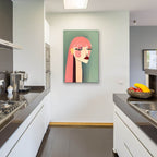 Chic In Pink by Svetlana Aleynikova - 24x36 acrylic wall art in a room