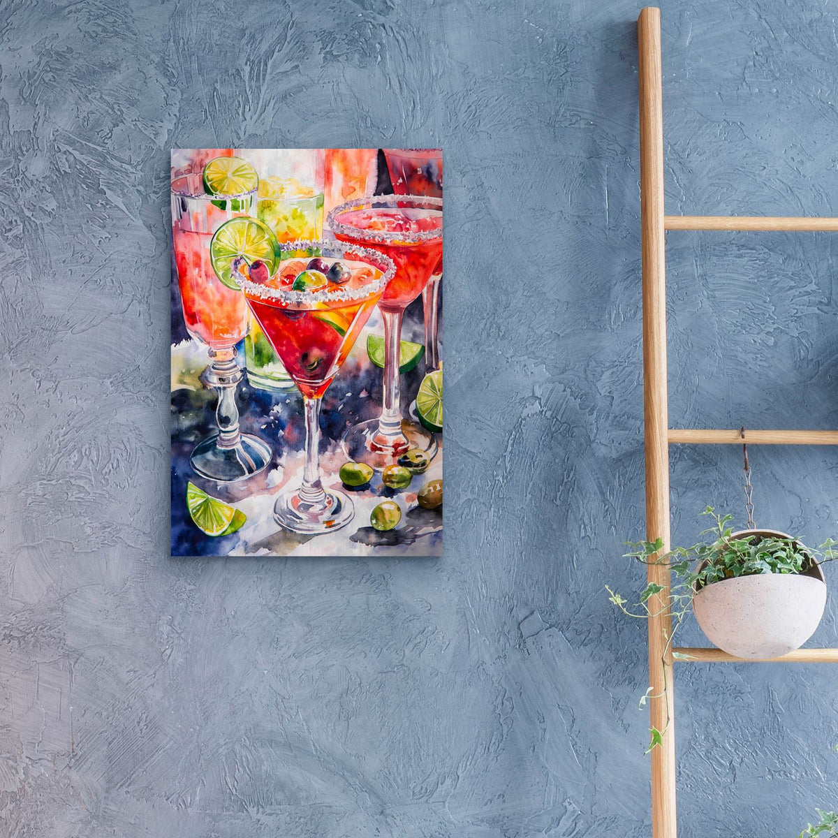 Cocktail Party by Svetlana Aleynikova - 16x24 acrylic wall art in a room