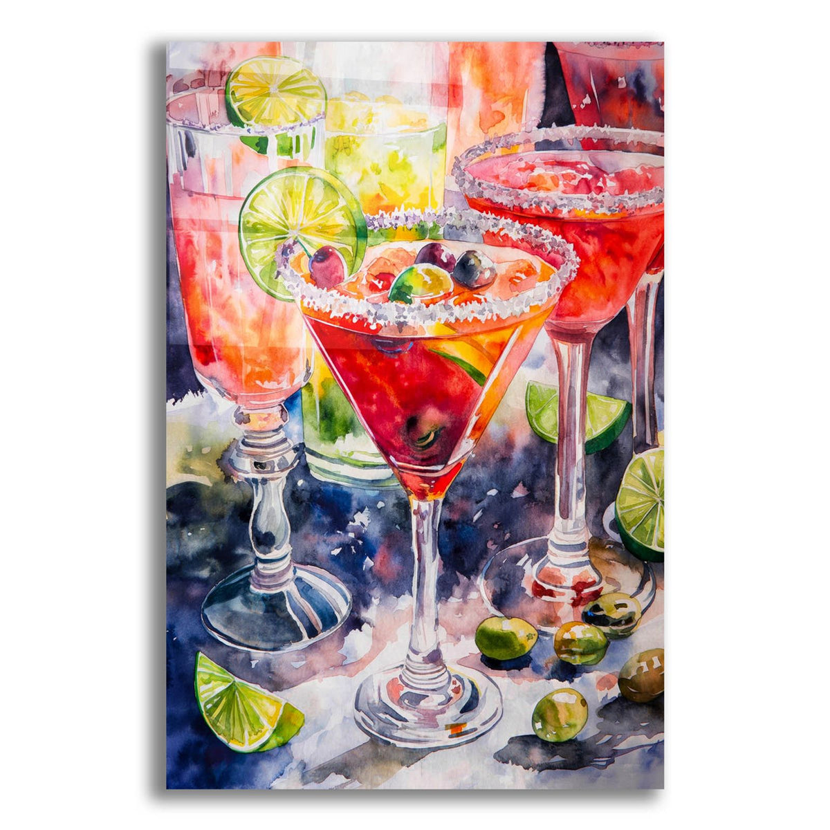 Cocktail Party by Svetlana Aleynikova acrylic glass wall art
