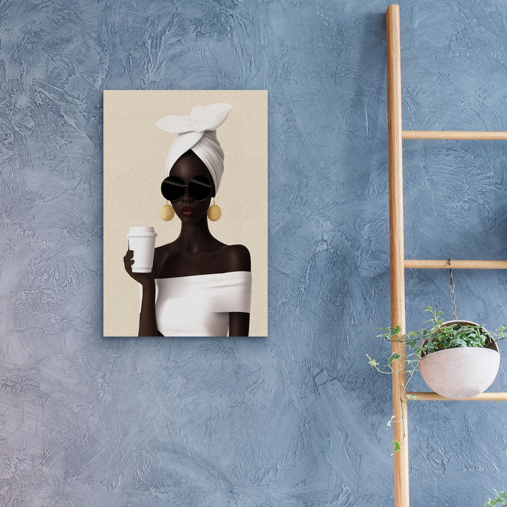 Coffee Break by Svetlana Aleynikova - 16x24 acrylic wall art in a room