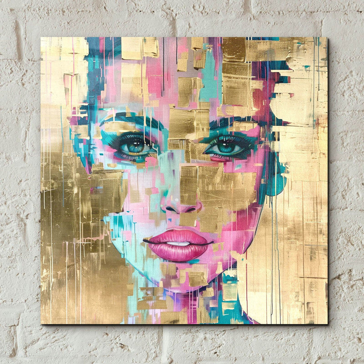 Colorful Radiance by Svetlana Aleynikova - 12x12 acrylic wall art in a room