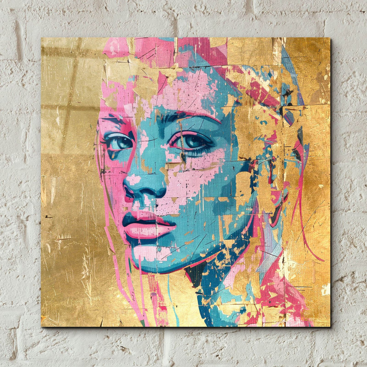 Colourful Muse by Svetlana Aleynikova - 12x12 acrylic wall art in a room