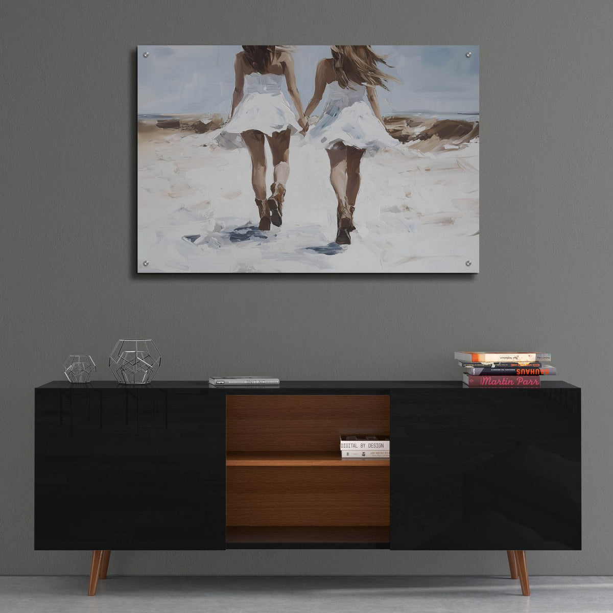 Cowgirls by Svetlana Aleynikova - 36x24 acrylic wall art in a room