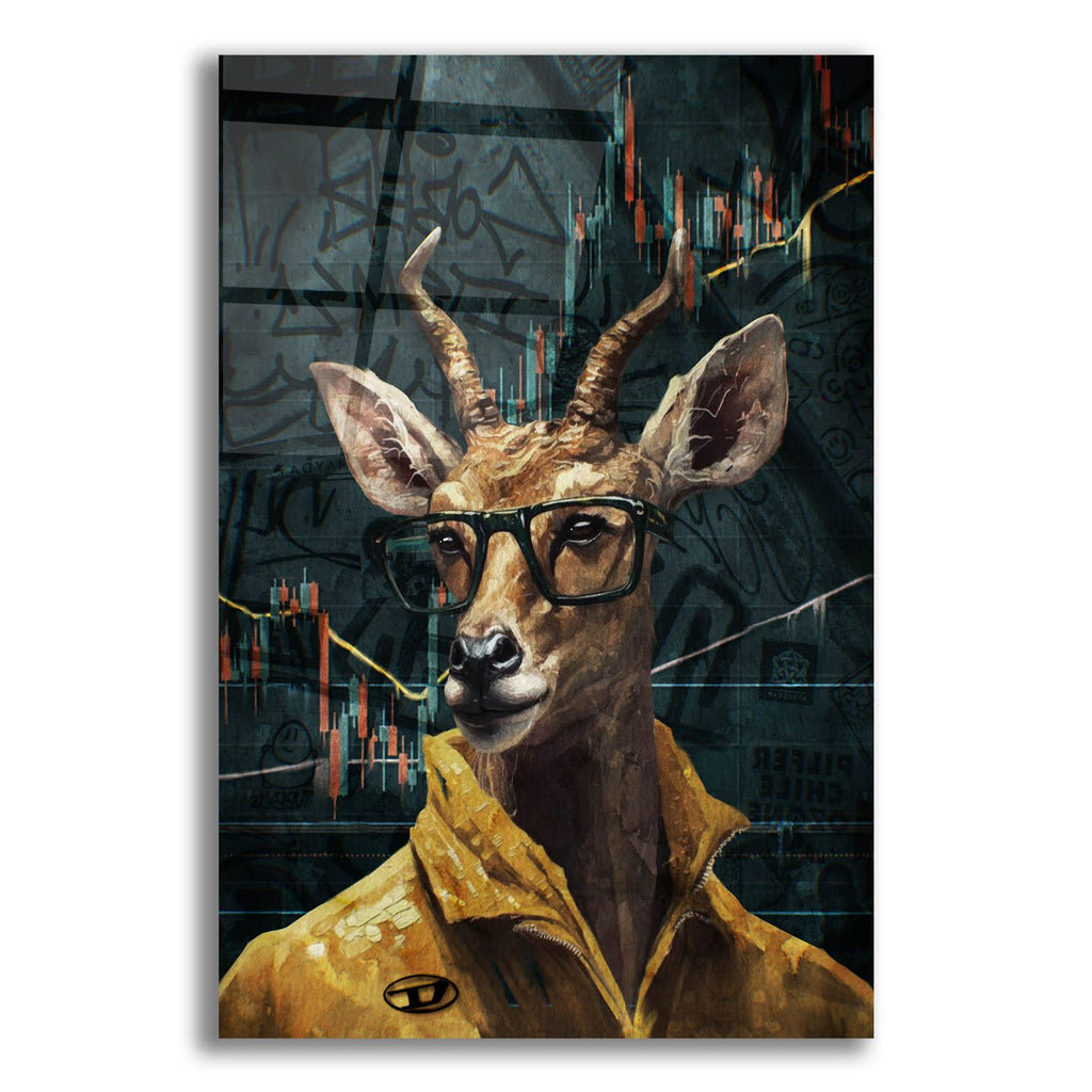 Crypto Antelope by Svetlana Aleynikova acrylic glass wall art
