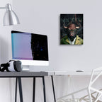 Crypto Buffalo by Svetlana Aleynikova - 12x16 acrylic wall art in a room