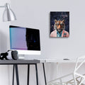 Crypto Tiger by Svetlana Aleynikova - 12x16 acrylic wall art in a room