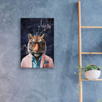 Crypto Tiger by Svetlana Aleynikova - 16x24 acrylic wall art in a room