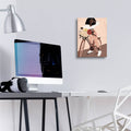 Cyclist by Svetlana Aleynikova - 12x16 acrylic wall art in a room
