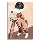 Cyclist by Svetlana Aleynikova acrylic glass wall art