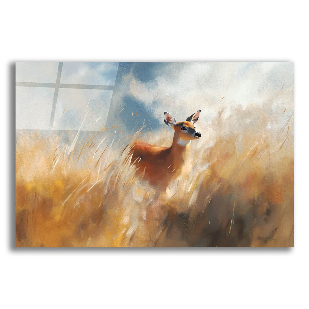 Deer by Svetlana Aleynikova acrylic glass wall art