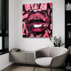 Disco Kiss by Svetlana Aleynikova - 36x36 acrylic wall art in a room