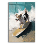 Dog On A Wave by Svetlana Aleynikova acrylic glass wall art