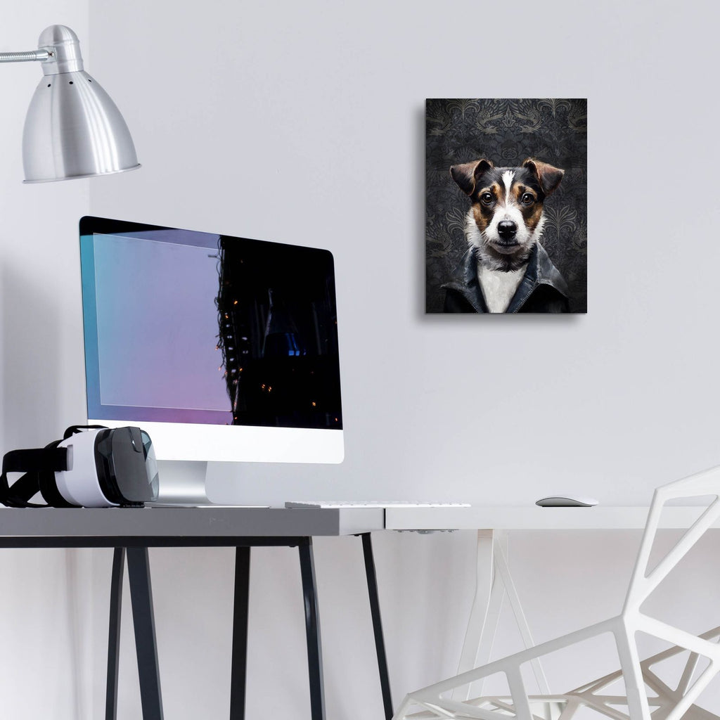 Doggy by Svetlana Aleynikova - 12x16 acrylic wall art in a room