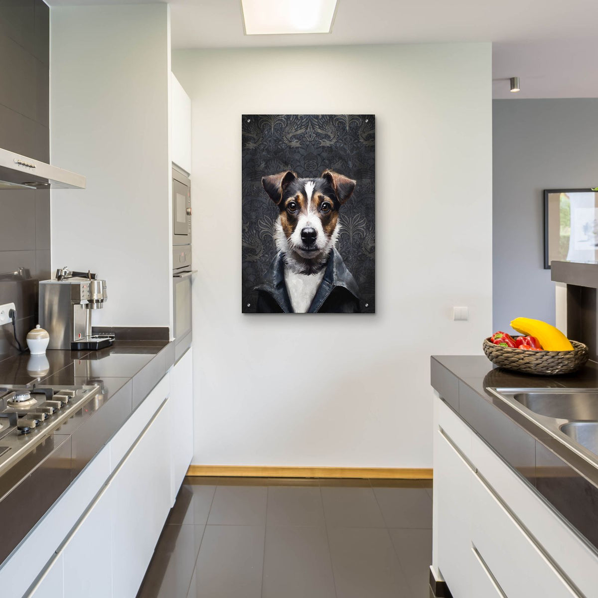 Doggy by Svetlana Aleynikova - 24x36 acrylic wall art in a room
