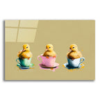 Ducklings Cups by Svetlana Aleynikova acrylic glass wall art