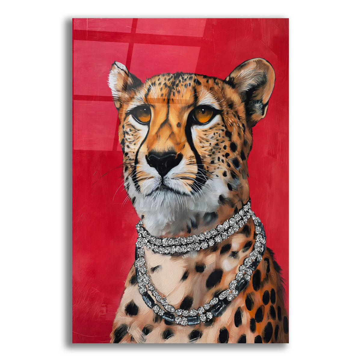 Elegant Leopard by Svetlana Aleynikova acrylic glass wall art