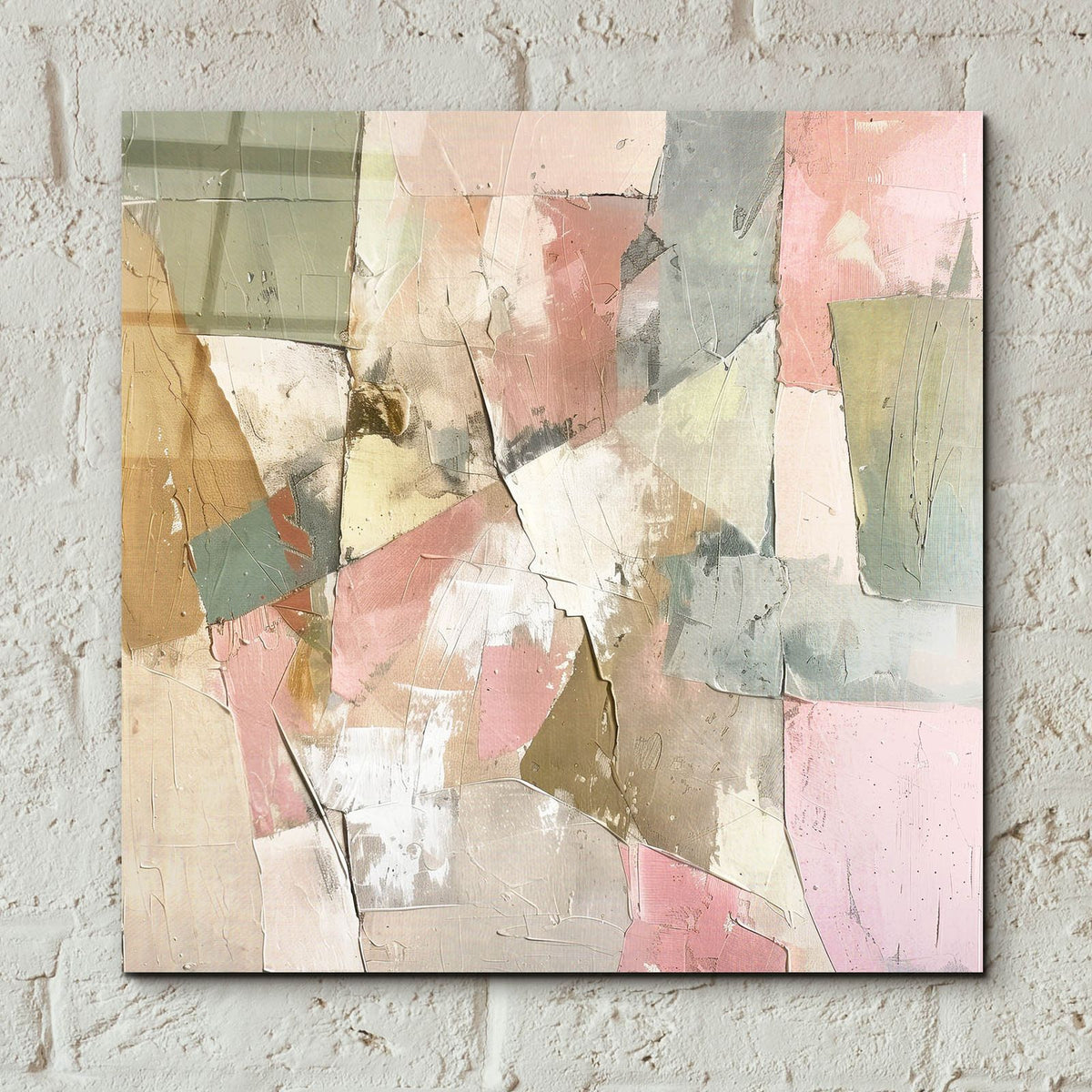 Field Mosaics by Svetlana Aleynikova - 12x12 acrylic wall art in a room