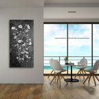 Floral Inversion by Svetlana Aleynikova - 24x48 acrylic wall art in a room