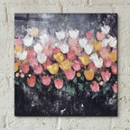 Flower Impressions by Svetlana Aleynikova - 12x12 acrylic wall art in a room