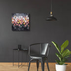 Flower Impressions by Svetlana Aleynikova - 24x24 acrylic wall art in a room