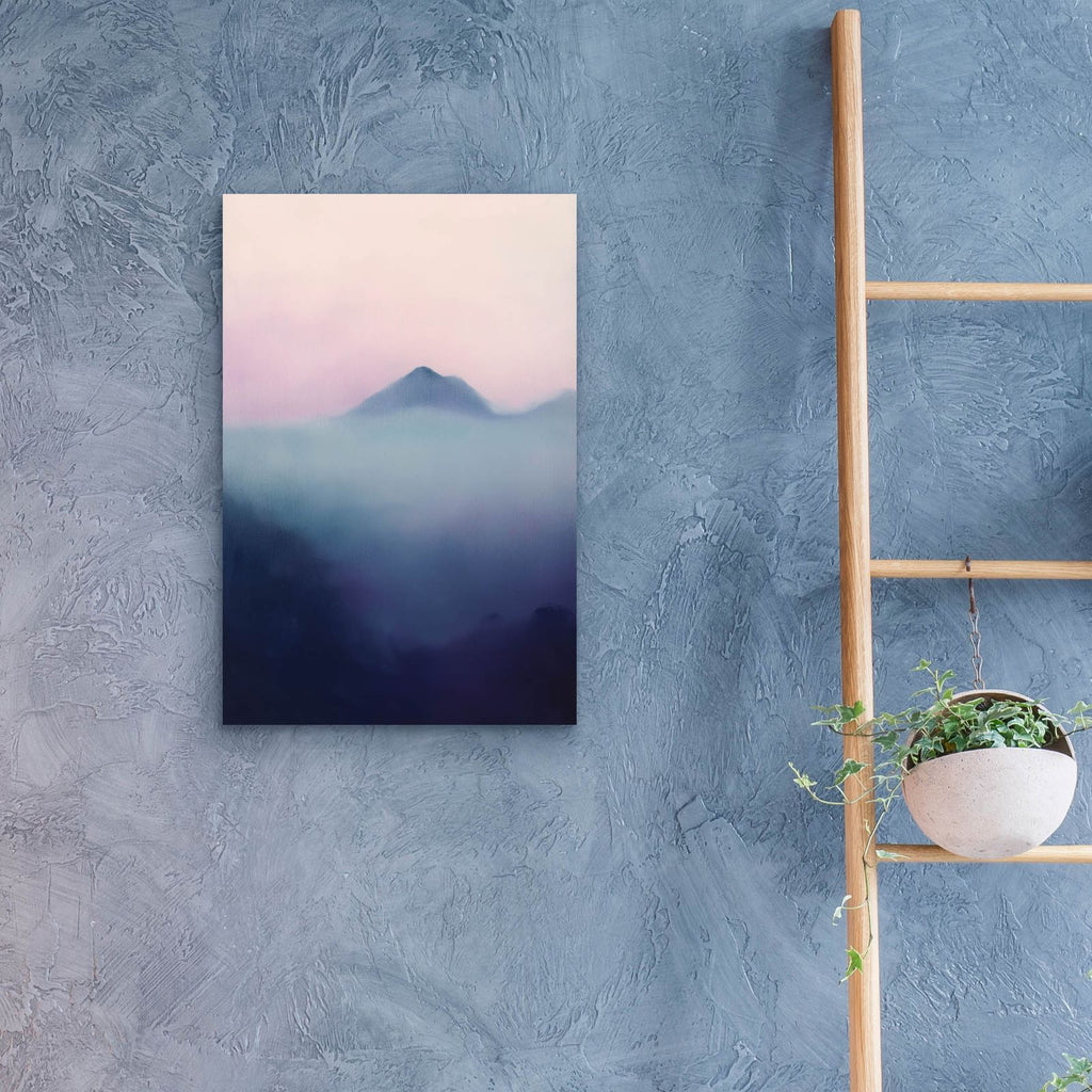 Foggy Mountains by Svetlana Aleynikova - 16x24 acrylic wall art in a room