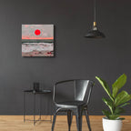 Fuchsia Sunset by Svetlana Aleynikova - 24x24 acrylic wall art in a room