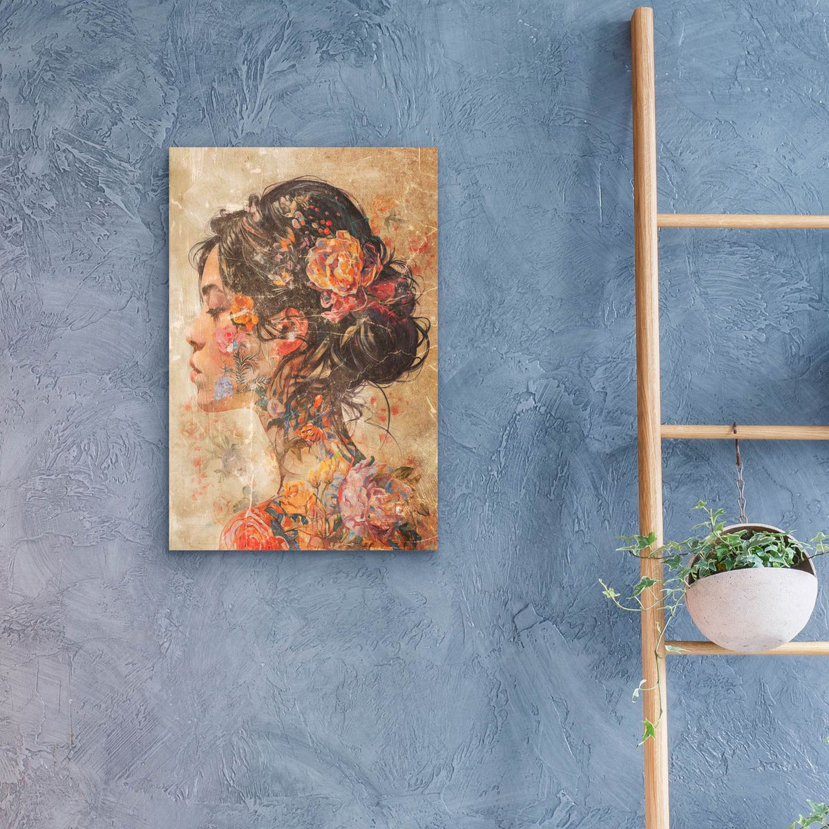 Geisha Of Blossoms by Svetlana Aleynikova - 16x24 acrylic wall art in a room