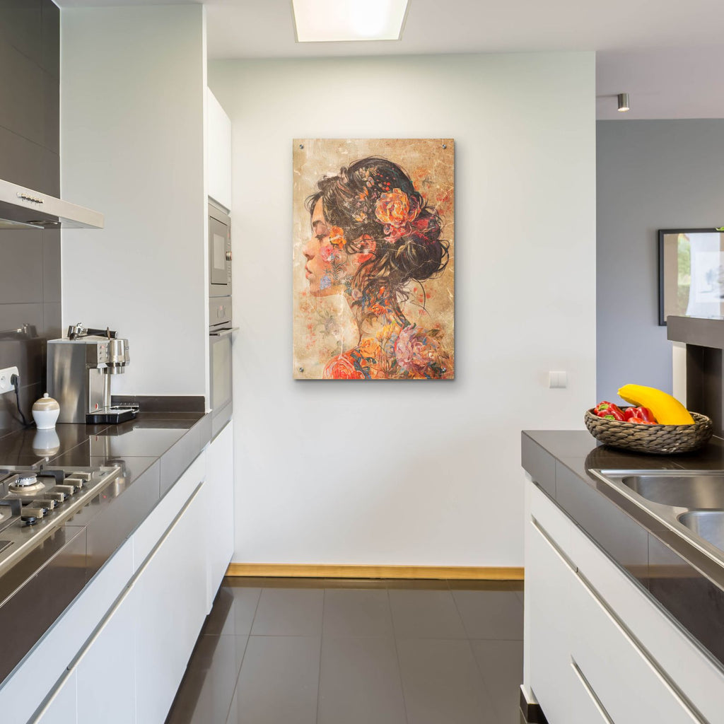 Geisha Of Blossoms by Svetlana Aleynikova - 24x36 acrylic wall art in a room