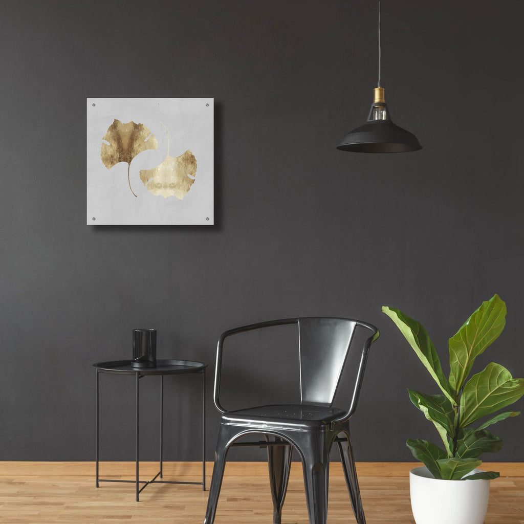 Ginkgo Leaves by Svetlana Aleynikova - 24x24 acrylic wall art in a room