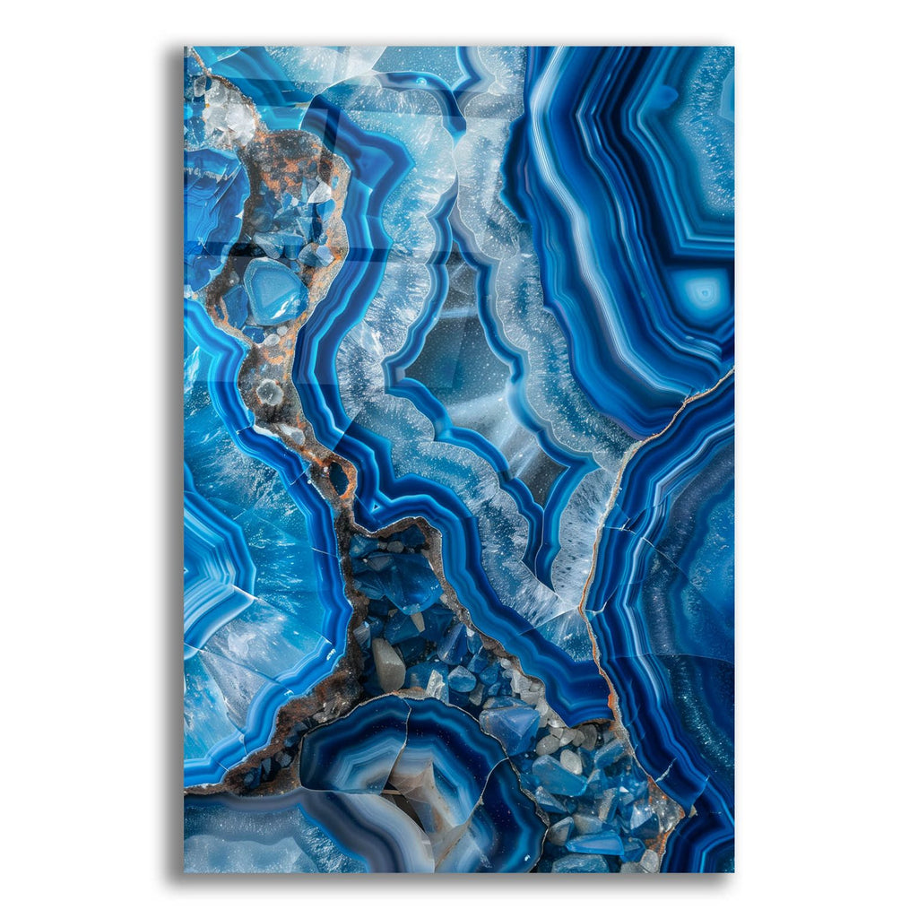 Glow Of Blue Quartz by Svetlana Aleynikova acrylic glass wall art