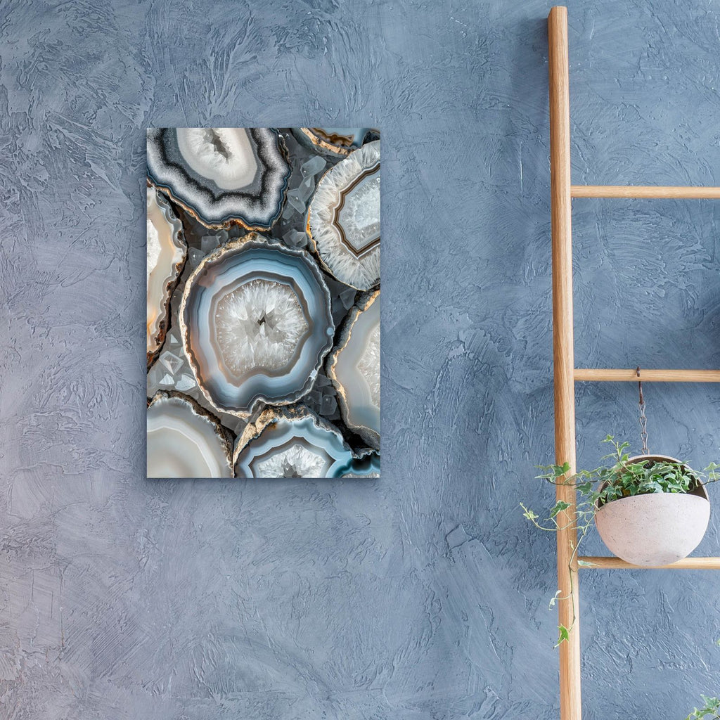 Glow Of White Crystal by Svetlana Aleynikova - 16x24 acrylic wall art in a room