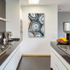 Glow Of White Crystal by Svetlana Aleynikova - 24x36 acrylic wall art in a room
