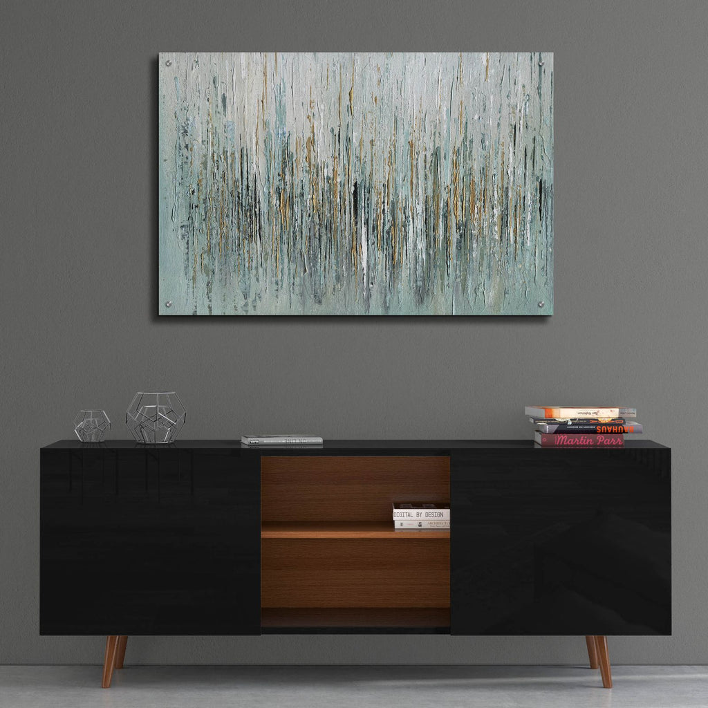 Gold Rain by Svetlana Aleynikova - 36x24 acrylic wall art in a room