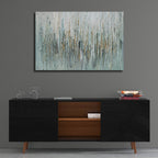 Gold Rain by Svetlana Aleynikova - 36x24 acrylic wall art in a room