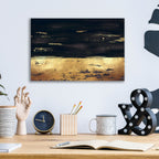 Golden Black River by Svetlana Aleynikova - 16x12 acrylic wall art in a room