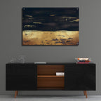 Golden Black River by Svetlana Aleynikova - 36x24 acrylic wall art in a room