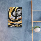 Golden Circles by Svetlana Aleynikova - 16x24 acrylic wall art in a room
