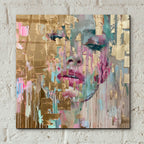 Golden Dreamscape by Svetlana Aleynikova - 12x12 acrylic wall art in a room