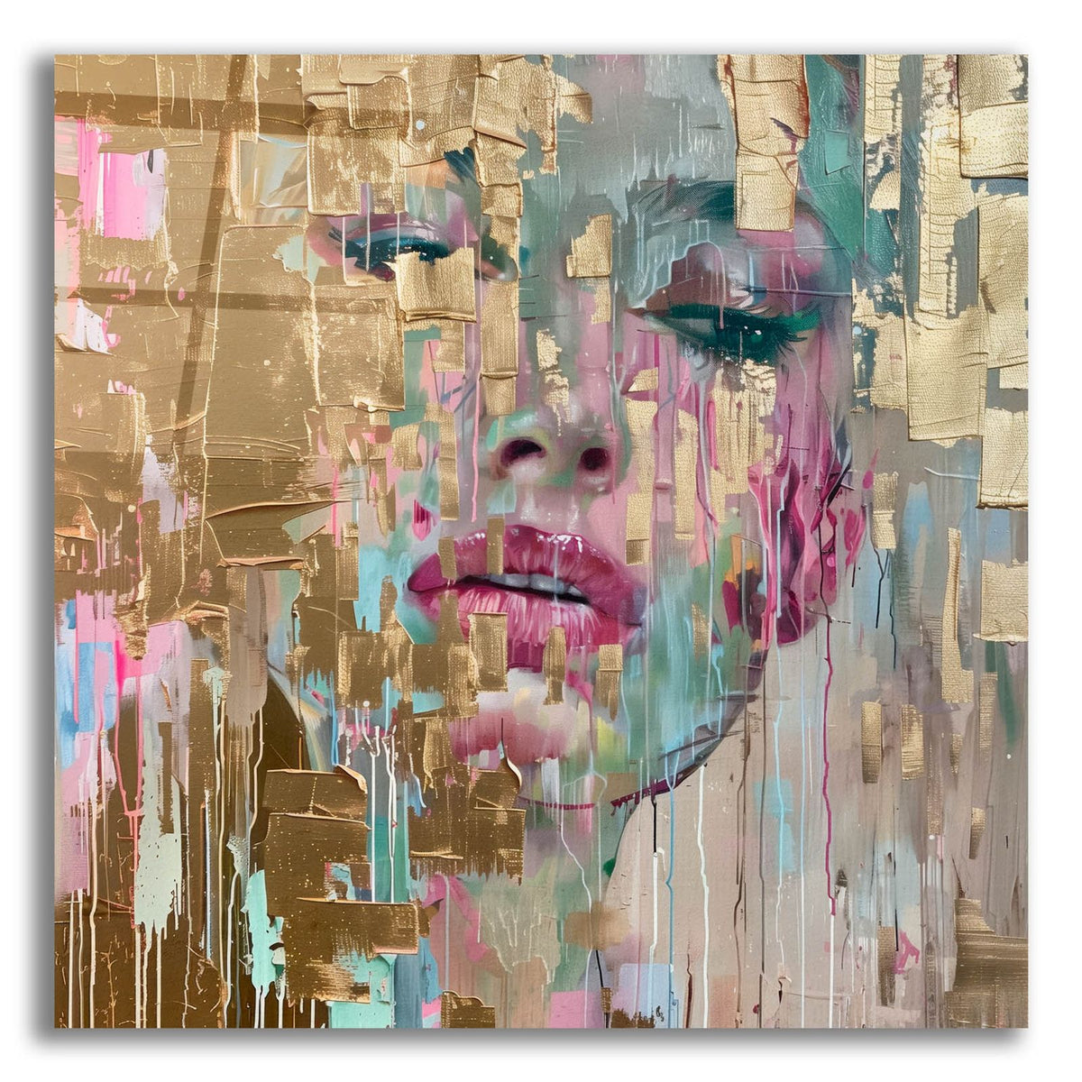 Golden Dreamscape by Svetlana Aleynikova acrylic glass wall art