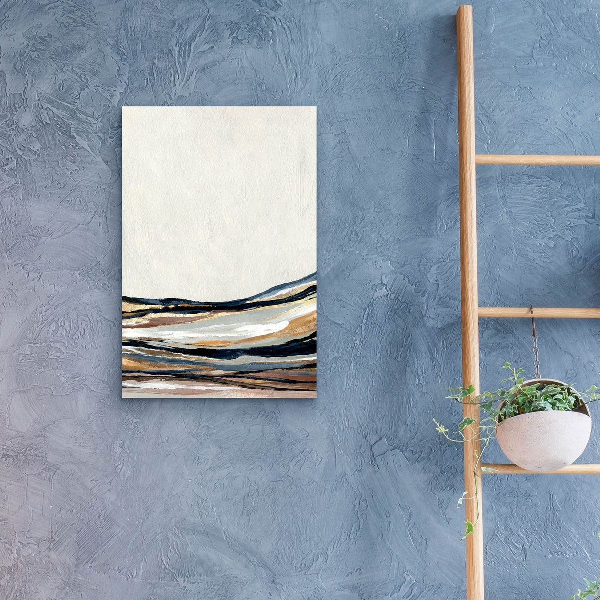 Golden Hills by Svetlana Aleynikova - 16x24 acrylic wall art in a room