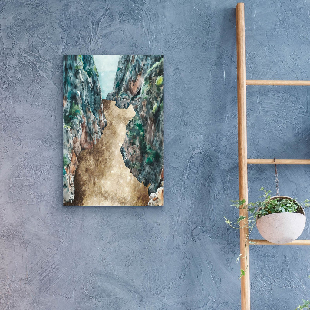 Golden Horizon by Svetlana Aleynikova - 16x24 acrylic wall art in a room