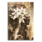 Golden Lily Maiden by Svetlana Aleynikova acrylic glass wall art