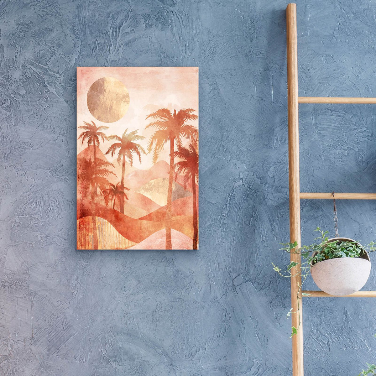 Golden Oasis by Svetlana Aleynikova - 16x24 acrylic wall art in a room