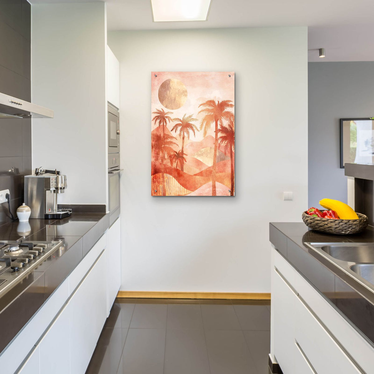 Golden Oasis by Svetlana Aleynikova - 24x36 acrylic wall art in a room