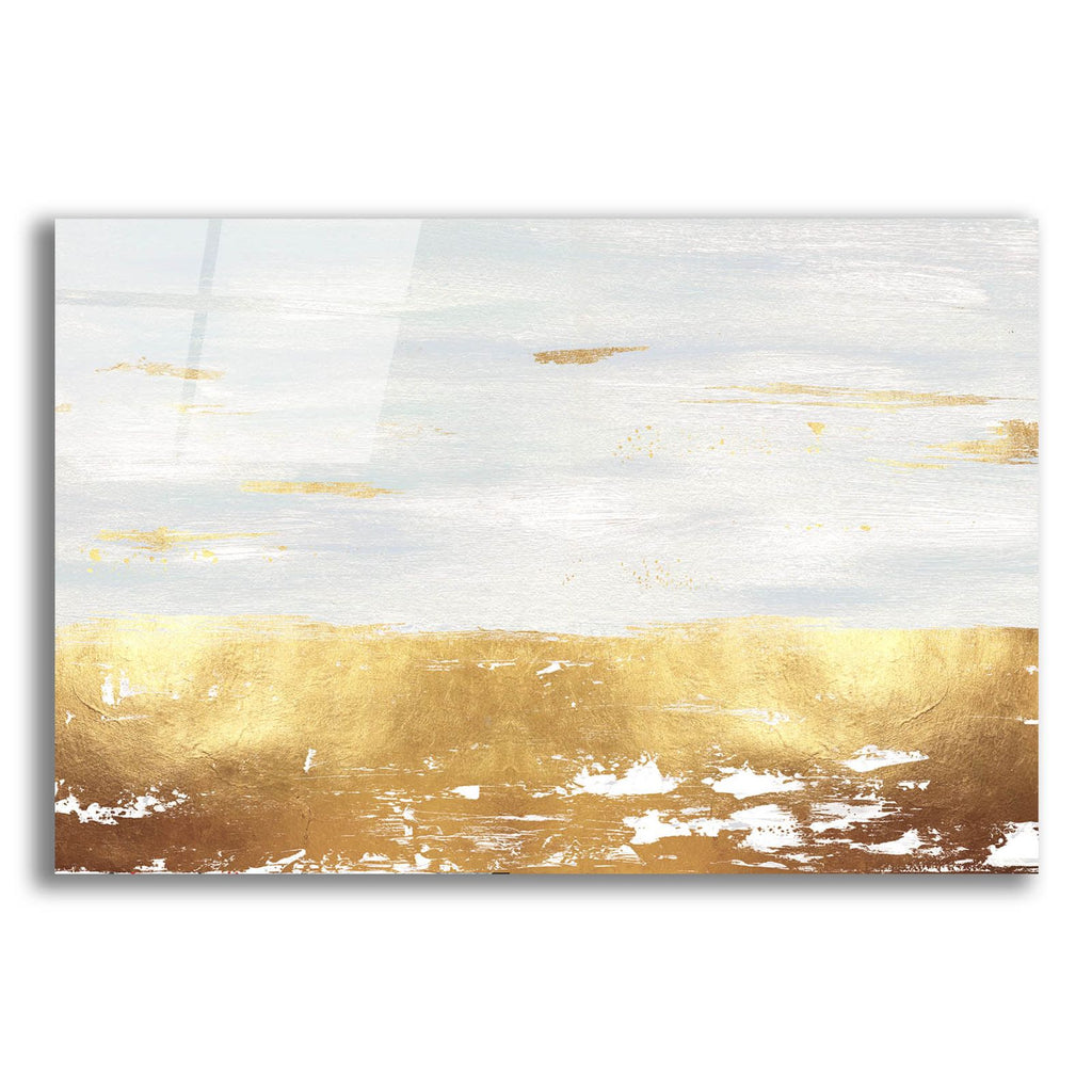 Golden White River by Svetlana Aleynikova acrylic glass wall art