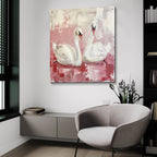 Graceful Duo by Svetlana Aleynikova - 36x36 acrylic wall art in a room